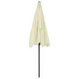 Beach Parasol Sand Yellow 200x125 cm 314727