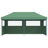 Foldable Party Tent Pop-Up with 3 Sidewalls Green 4004944