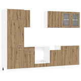 Kitchen Unit Lyon 8 pcs Artisan Oak Engineered Wood 3445841