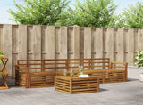 Sofa Sets Natural Solid Acacia Wood 3374329