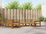 Outdoor Sofa Set 6 pcs Natural Solid Acacia Wood 3366872