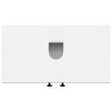 Bathroom Sink Cabinet EDE High Gloss White 59.5 x 31.5x 59 cm 895909