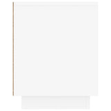 TV Cabinet White 80x35x45 cm Engineered Wood 819852