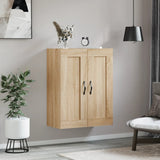 Wall Mounted Cabinet Sonoma Oak 69.5x34x90 cm Engineered Wood 830375