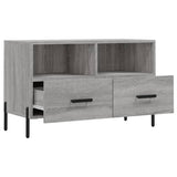 TV Cabinet Grey Sonoma 80x36x50 cm Engineered Wood 828986