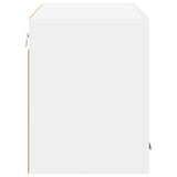 Hanging Cabinet with Door White 80 x 31 x 40 cm Engineered Wood 884226