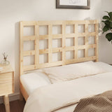 Bed Headboard 140.5x4x100 cm Solid Wood Pine 817885