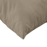 Sofa Cushions 4 pcs Taupe 60x60 cm Fabric 360411