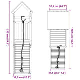 Outdoor Playset Solid Wood Pine 3279220