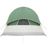 Camping Tent Tunnel 4-Person Green Waterproof 94743