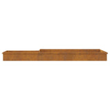 Snail Fences 16 pcs Rusty Weathering Steel 874890