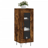 Sideboard Smoked Oak 34.5x34x90 cm Engineered Wood 828793