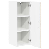 Wall Cabinet PORTO Artisan Oak 30 x 31 x 80 cm Engineered Wood 885373