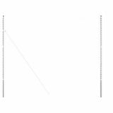 Fence Posts 12 pcs Silver 210 cm Powder-coated steel 42012800