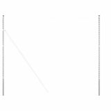 Fence Post 12 pcs Silver Powder-coated steel 42012800