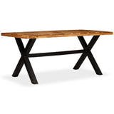 Dining Table Solid Acacia and Mango Wood 180x90x76 cm 245640
