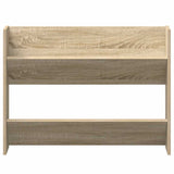 Wall Shoe Cabinets 2 pcs Sonoma Oak 80x18x60cm Engineered Wood 806748