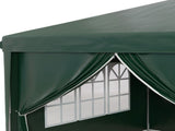 3 x 6m Pop-Up Gazebo, with Curtain Walls and Windows - Dark Green T3398P318792