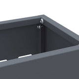 Umbrella Stand Anthracite 28 x 12 x 41 cm Steel 868526