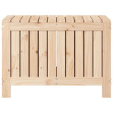 Garden Storage Box 76x42.5x54 cm Solid Wood Pine 836144