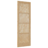 Interior Door ORKDAL Brown 78 x 232 cm Plywood 4102663