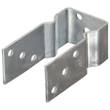 Fence Anchors 12 pcs Silver 8x6x15 cm Galvanised Steel 145331