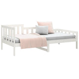 Day Bed without Mattress White 80x200 cm Solid Wood Pine 820722
