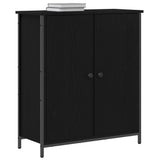 Sideboard Black Oak 70 x 30 x 80 cm Engineered Wood 862975