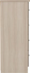 ZNTS Nevada 5 Drawer Low Wardrobe 100-101-104