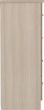 ZNTS Nevada 5 Drawer Low Wardrobe 100-101-104