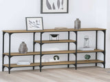 Console Table Artisan oak 160 x 29 x 80 cm Engineered wood 883557