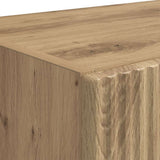 TV Wall Cabinet Artisan Oak 59.5 x 31 x 60 cm Engineered Wood 892358
