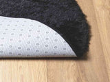 Shaggy Rug High Pile NAVARRA Black 300x200 cm Polyester 4102934