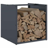 Firewood Rack Anthracite 40x40x40 cm Cold-rolled steel 864239