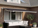Awning Replacement Fabric Anthracite 250 x 200 cm Polyester 3444219