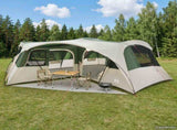 Family Tent with Rainfly Water-resistant 6-Person Green 42042250