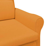 Armchair Dark yellow 76 x 94 x 102 cm Fabric 42009848
