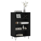 Highboard Black 57x35x90 cm Engineered Wood 827229