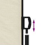 Retractable Side Awning Cream 140x1000 cm 4004715