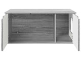 Cat House Grey Sonoma 85 x 55 x 50.5 cm Engineered Wood 8000722