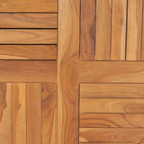 Tabletop Teak Solid teak wood Diameter 80 cm, Thickness 2.5 cm 48986
