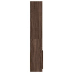 Highboard Brown Oak 92x33x180 cm Engineered Wood 3309624