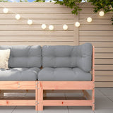 Garden Corner Sofa Solid Wood Douglas 825476