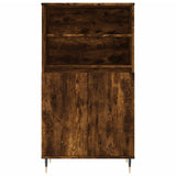 Highboard Smoked Oak 60x36x110 cm Engineered Wood 831481