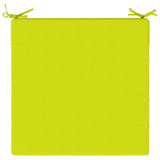 4-Piece Seat Cushions SOEST 4 pcs 100% Polyester Bright Green 944846