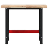 Workbench 100x60x83 cm Solid Wood Acacia Rectangular 3309668