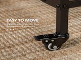 Mobile Drop Leaf Table Folding Kitchen Table Extendable Dining Table For Small Spaces With 6 Wheels T3398P344635