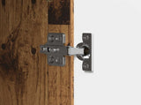 Cabinet Set 2 pcs Old Wood 34.5 x 33 x 90 cm Engineered Wood 3416374