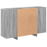 Sideboard Grey Sonoma 120x30x75 cm Engineered Wood 813066