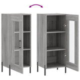 Sideboard Grey Sonoma 34.5x34x90 cm Engineered Wood 828810